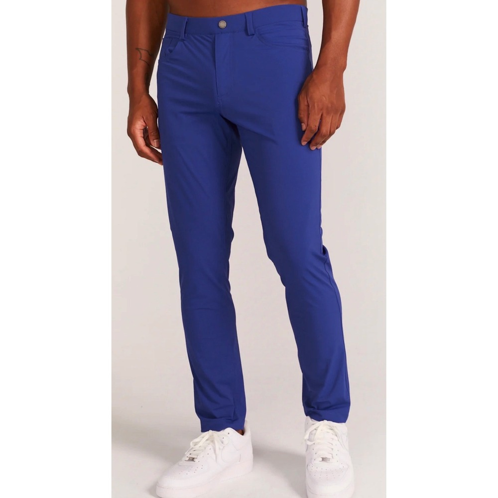 REDVANLY Pull-On Golf Pants Men Size M Stretch Athleisure Performance Links Tech
